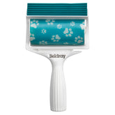 Beldray LA034221UFFEU7 Antibac Plus Gel Roller - Portable Sticky Pet Scraper Edge, Washable, Removes Lint, Fuzz, Dog and Cat Hair from Clothes/Upholstery, Blue